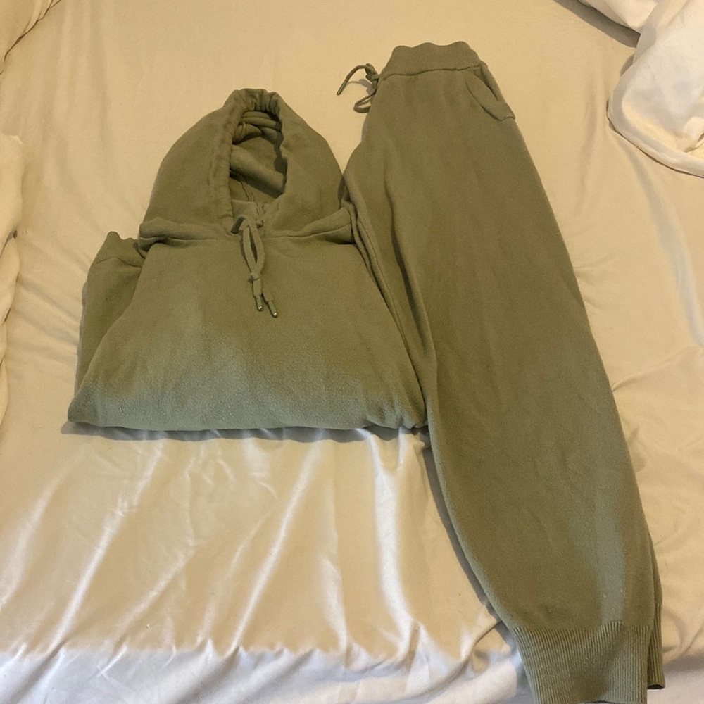Green Zara Matching set